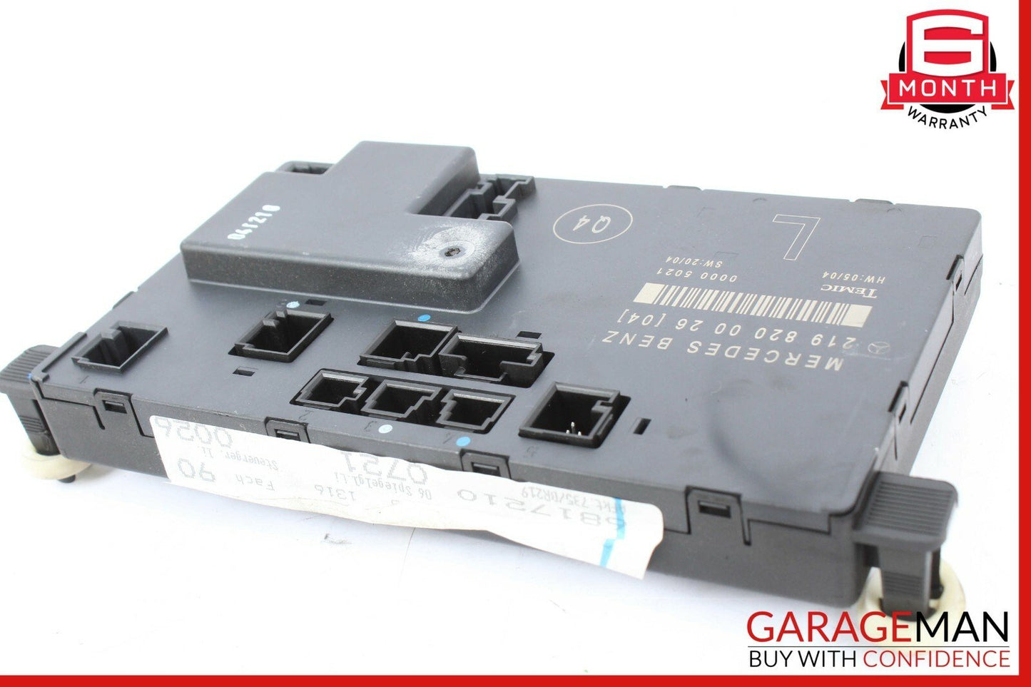 06-10 Mercedes W219 CLS500 Front Left Driver Side Door Computer Control Module