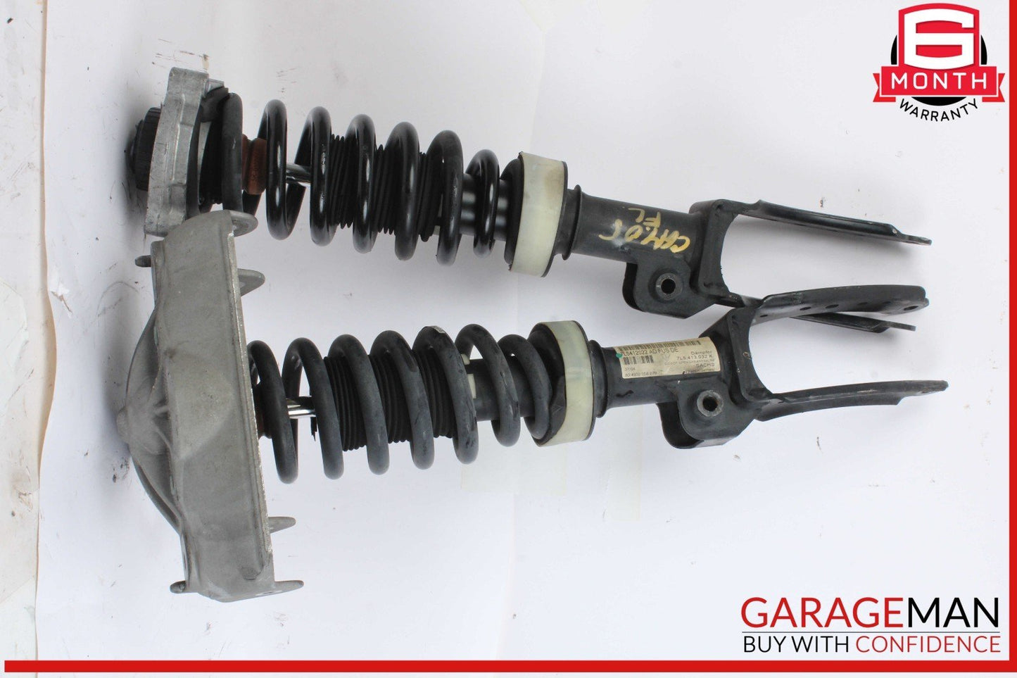 03-10 Porsche Cayenne S 955 957 Front Right and Left Side Shock Strut Absorber