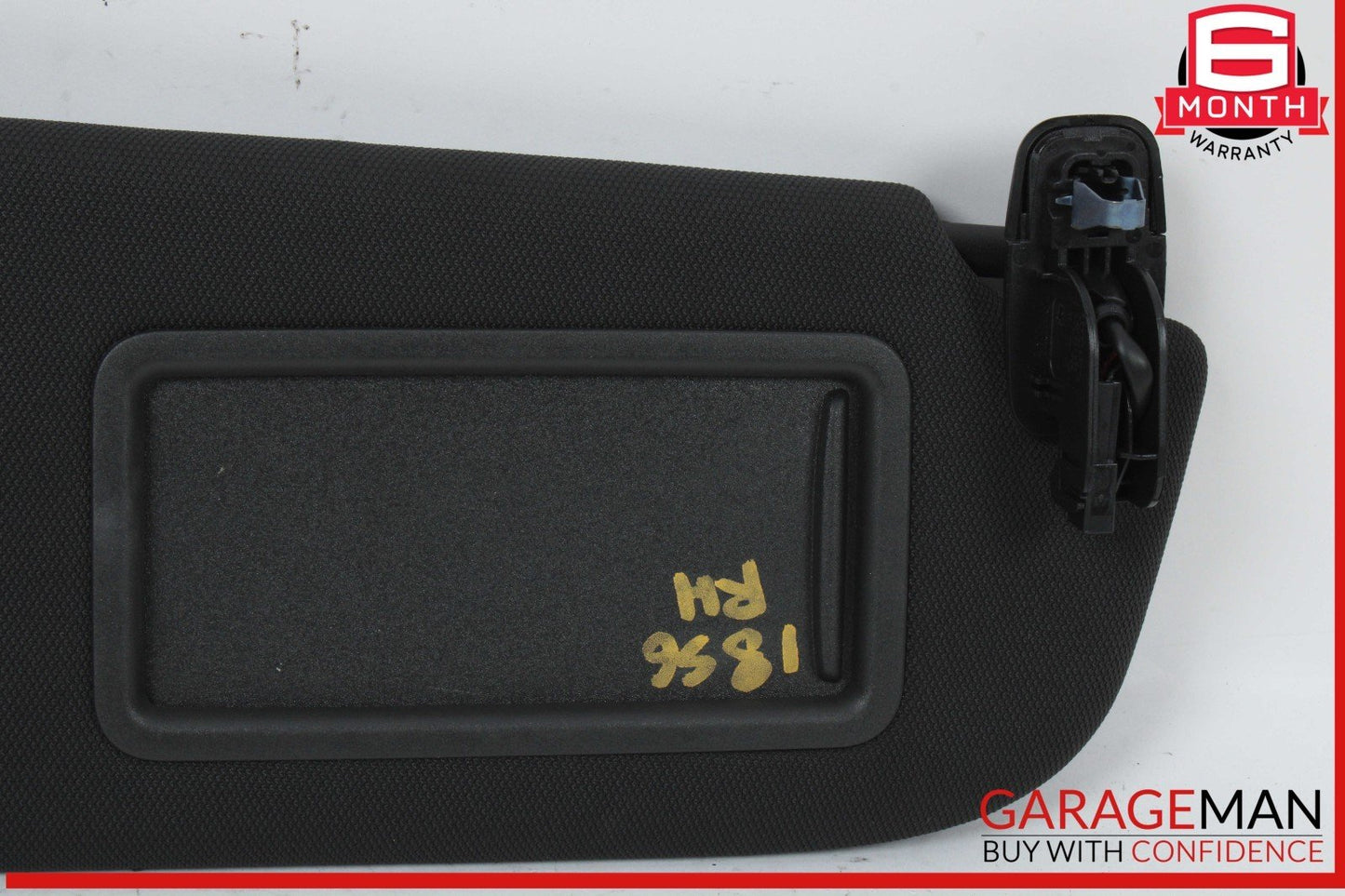 12-18 Audi S6 A6 A7 Front Right Passenger Side Sun Visor Sunvisor Black OEM