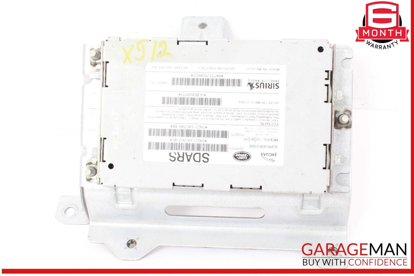 10-15 Jaguar XJ Sirius Satellite Radio Receiver Control Module Unit OEM