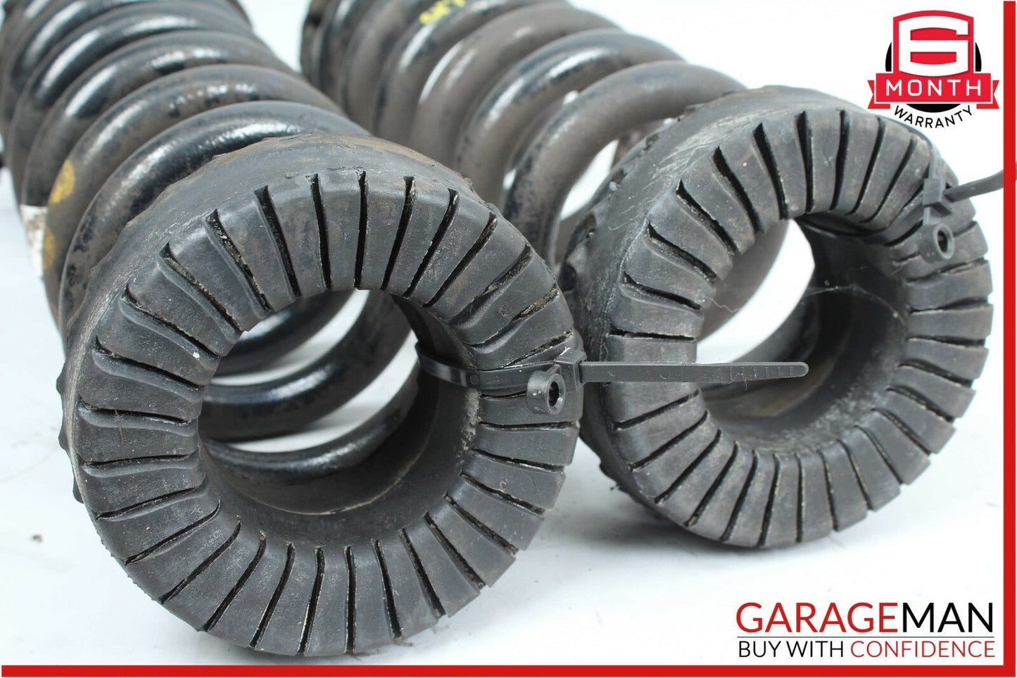 14-18 Maserati Quattroporte S Rear Right & Left Suspension Coil Spring Absorber