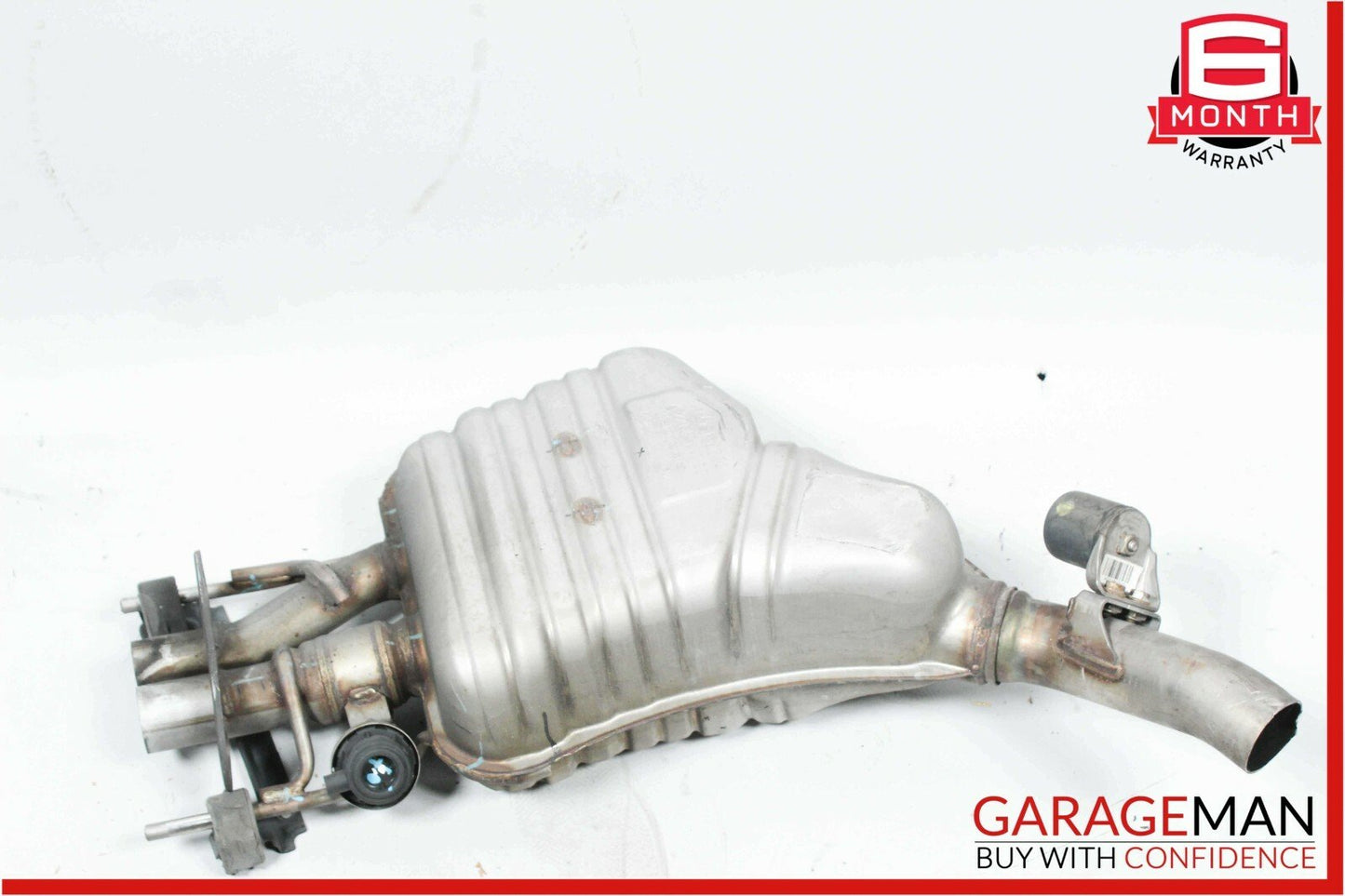 12-13 Mercedes W221 S550 4.7 Rear Right Passenger Side Exhaust Muffler Tips OEM