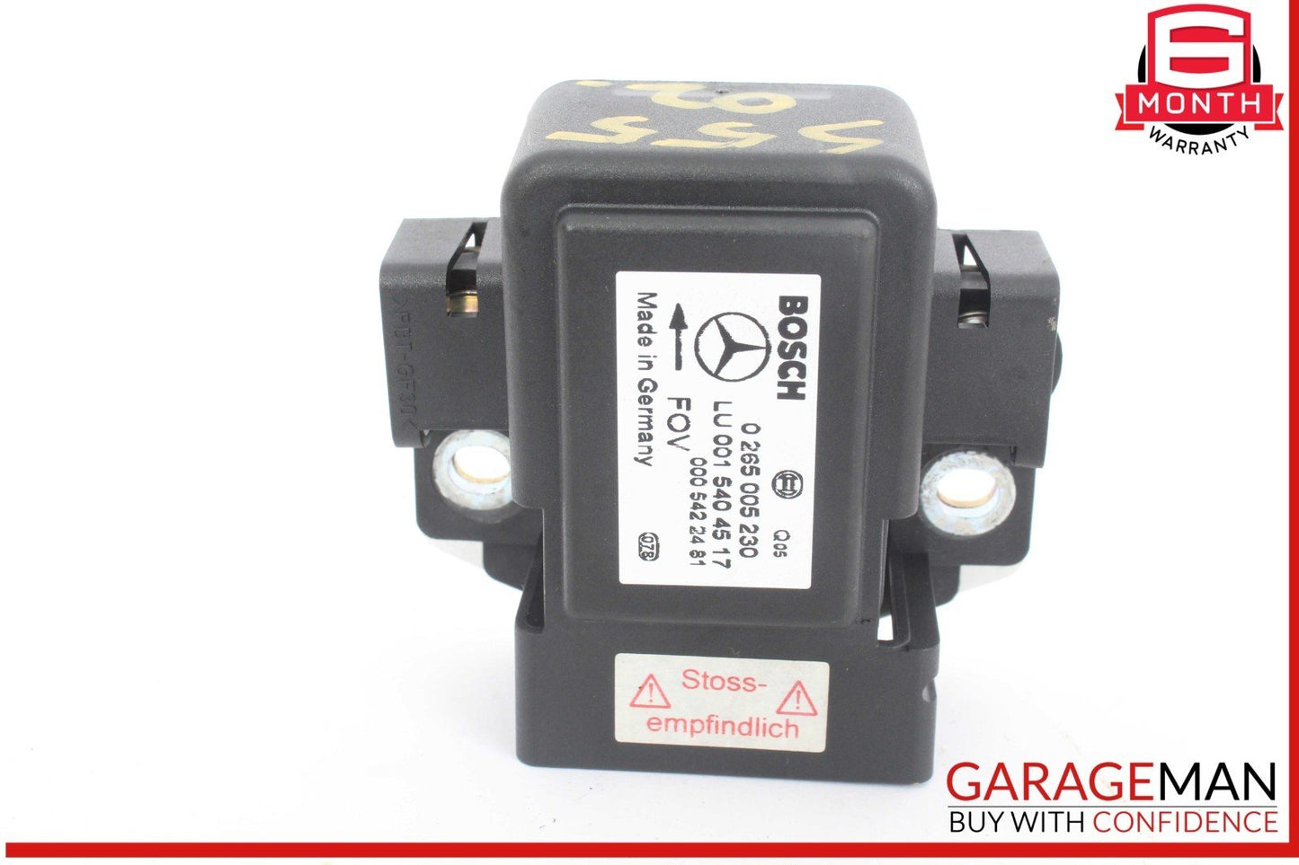 98-02 Mercedes W220 S55 AMG E320 Yaw Acceleration Rate Sensor 0015404517 OEM