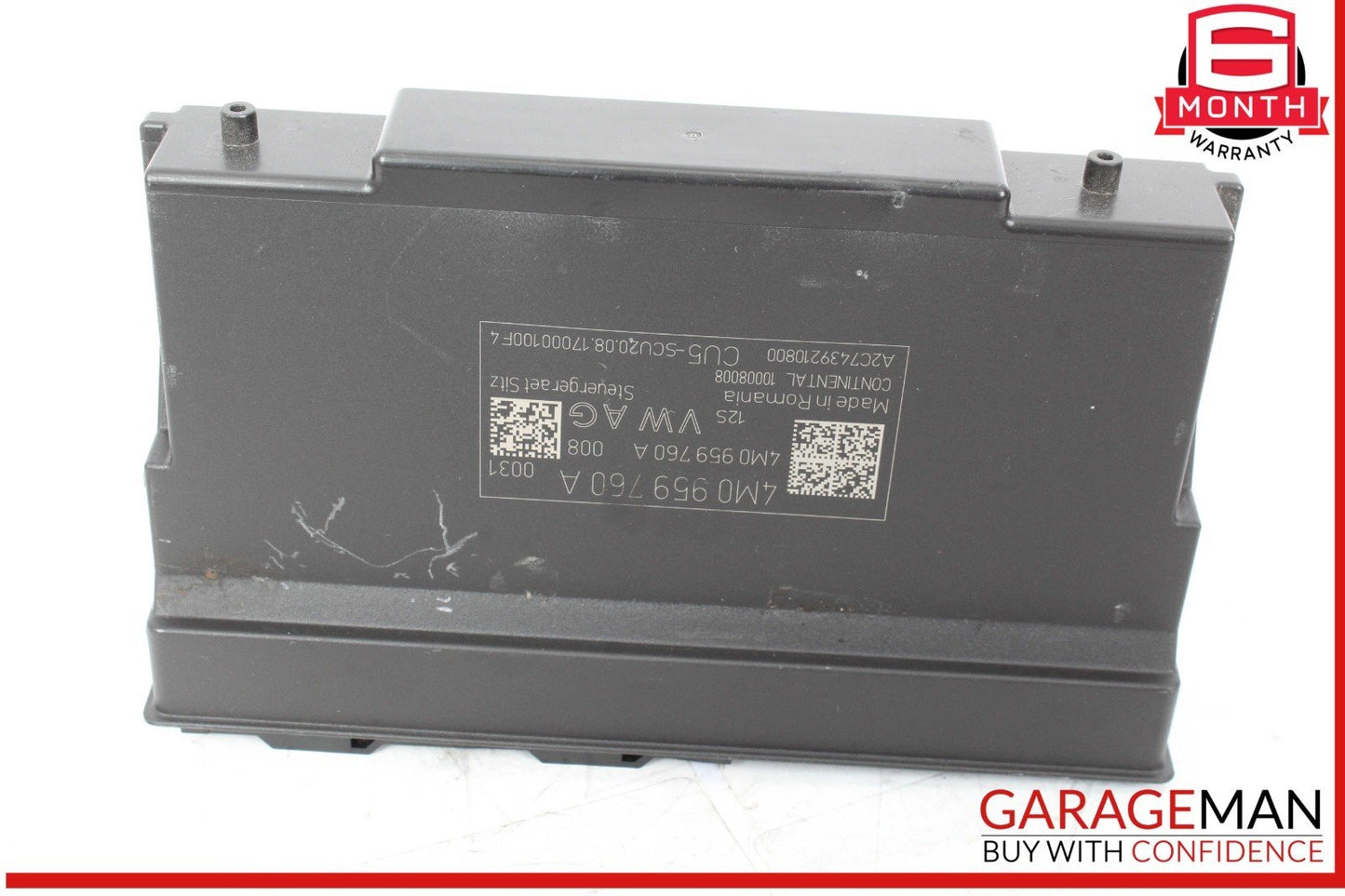 18-24 Audi A5 Front Left Driver Side Seat Control Module Unit 4M0959760A OEM