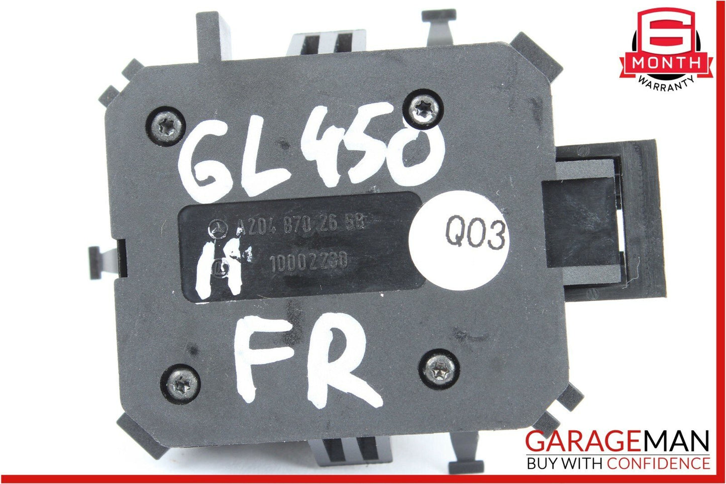 08-15 Mercedes GL450 GLK350 C250 Front Right Side Seat Lumbar Switch Controller