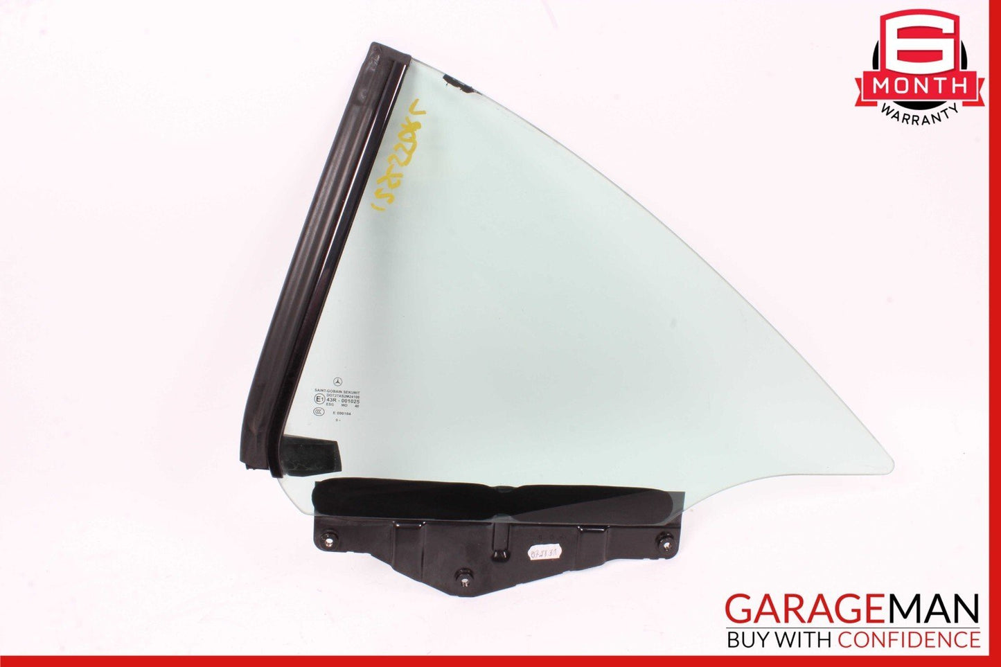 03-12 Mercedes R230 SL550 SL600 Rear Left Side Door Window Quarter Auto Glass