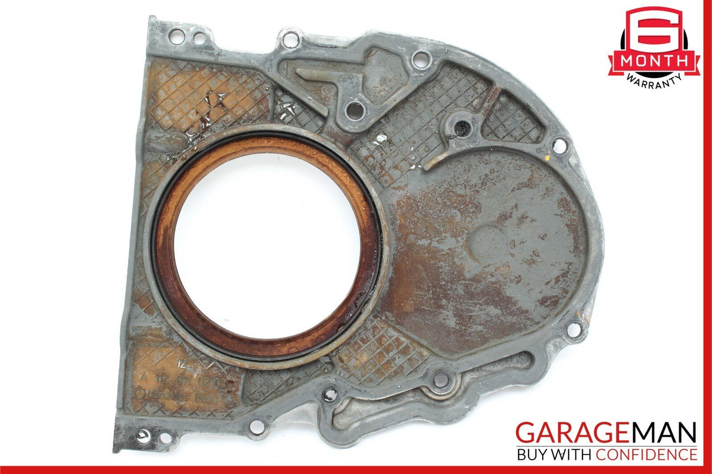 03-06 Mercedes S55 CL55 E55 AMG Engine Motor Crankshaft Rear Cover Seal Assembly