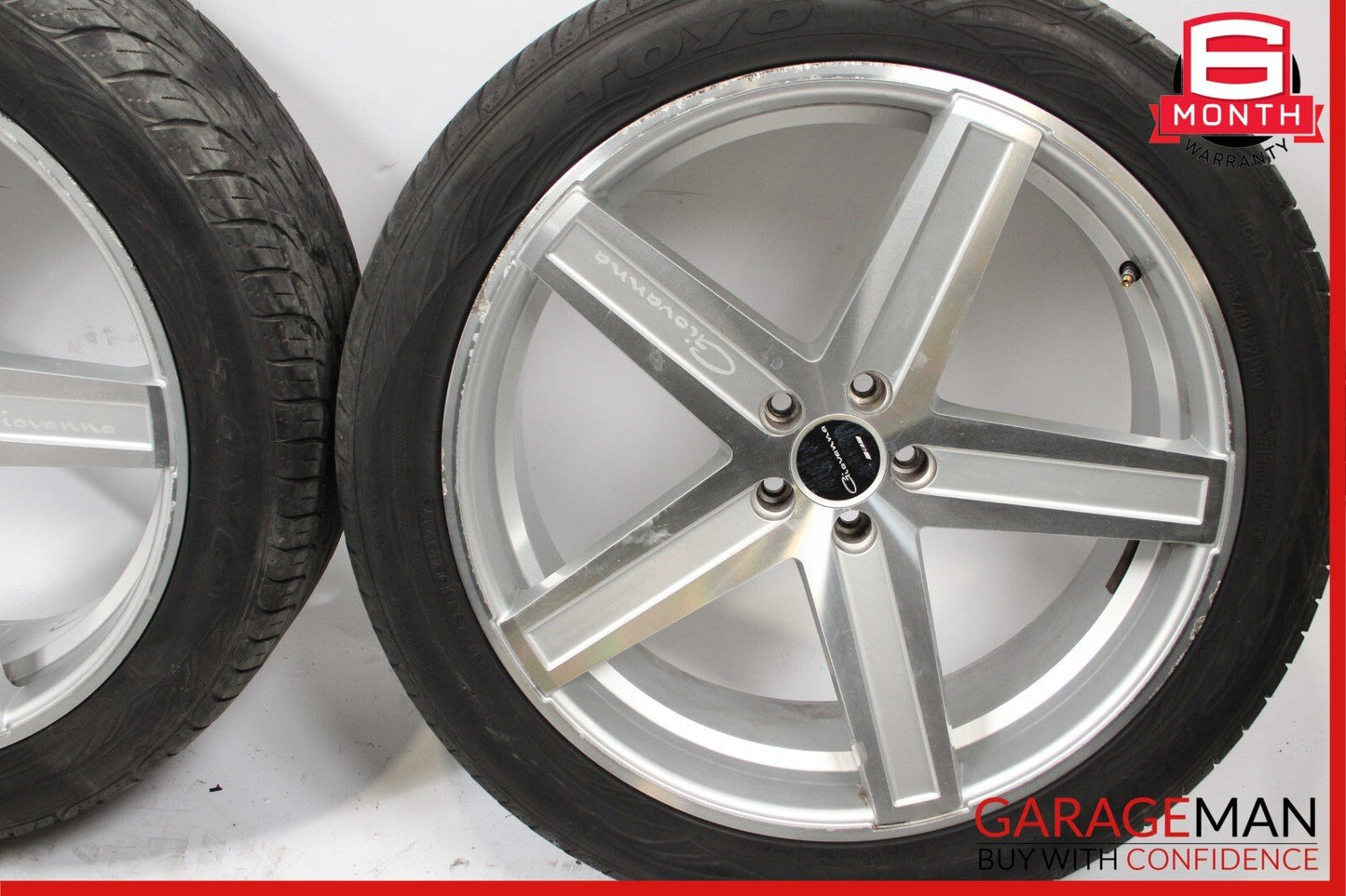 Giovanna Wheel Tire Rim Set of 4 Pc 22x9J Tires 285/40 R22 110V