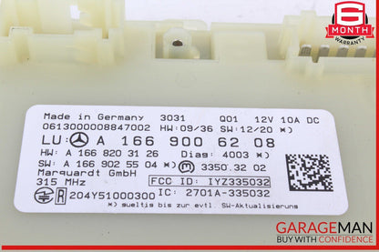 12-16 Mercedes X166 GL450 4MATIC Keyless Go Entry Control Module OEM