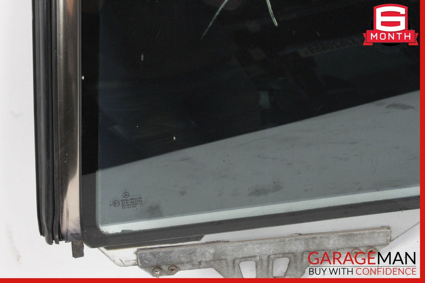 94-97 Mercedes W140 S500 S600 Coupe Rear Left Side Quarter Window Glass OEM