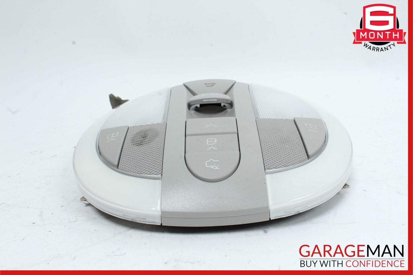 06-11 Mercedes W219 CLS500 CLS550 Interior Dome Map Light Lamp Switch Gray OEM