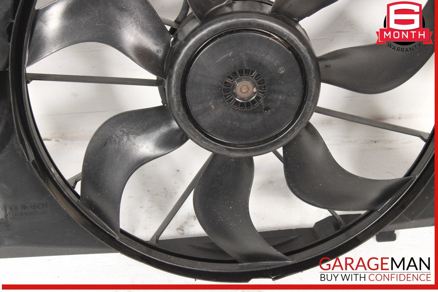 08-20 Mercedes W117 CLA250 Engine Radiator Cooling Fan Motor Assembly OEM