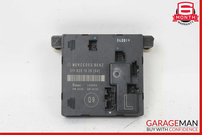 03-09 Mercedes W211 E500 E350 Door Control Module Rear Left Driver Side OEM