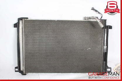 08-17 Mercedes GLK350 C300 E350 Engine AC A/C Air Condenser w/ Shroud Assembly