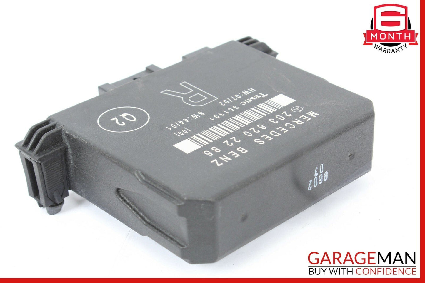 01-07 Mercedes W203 C240 C230 Rear Right Passenger Door Control Module OEM