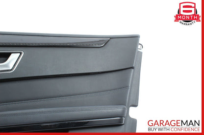 14-16 Mercedes W212 E350 Front Right Interior Door Panel Trim Cover Assembly