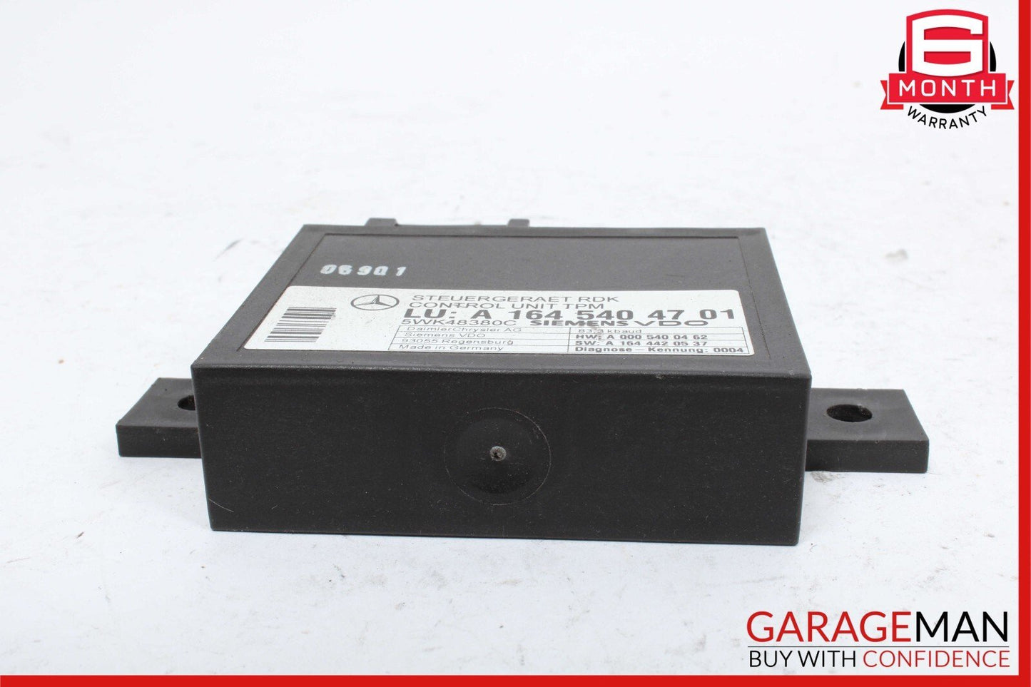 06-13 Mercedes W164 ML350 ML550 R350 TPMS Tire Pressure Controler Module OEM
