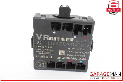 08-18 Mercedes W218 CLS550 E350 Front Right Side Door Control Module OEM