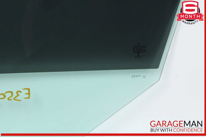 10-16 Mercedes W212 E350 Front Right Passenger Side Door Window Glass OEM