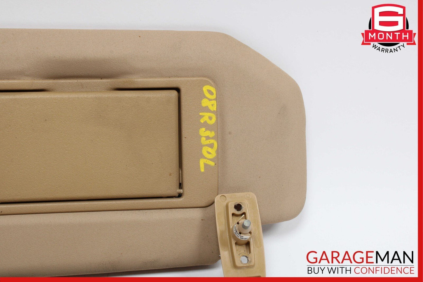 06-08 Mercedes W251 R350 R500 Sunvisor Sun Visor Shade Cover Left Driver OEM
