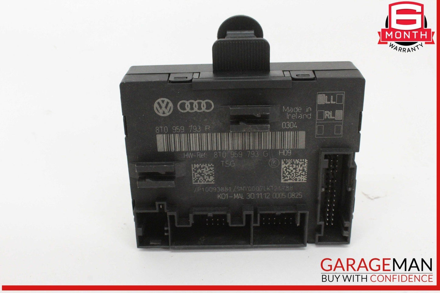 12-17 Audi A5 Left Front Driver Side Door Control Module 8T0959793P OEM