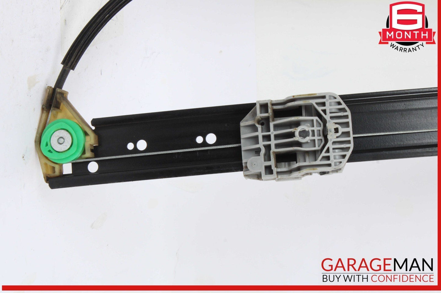 07-15 Audi Q7 Rear Right Passenger Side Window Regulator 4L0839462A OEM