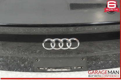 12-18 Audi A6 Rear Trunk Lid Deck Shell Panel Black OEM