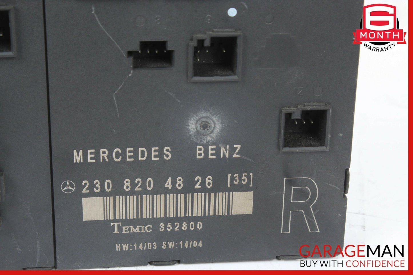 03-08 Mercedes R230 SL500 SL65 AMG Front Right Side Door Control Module Unit
