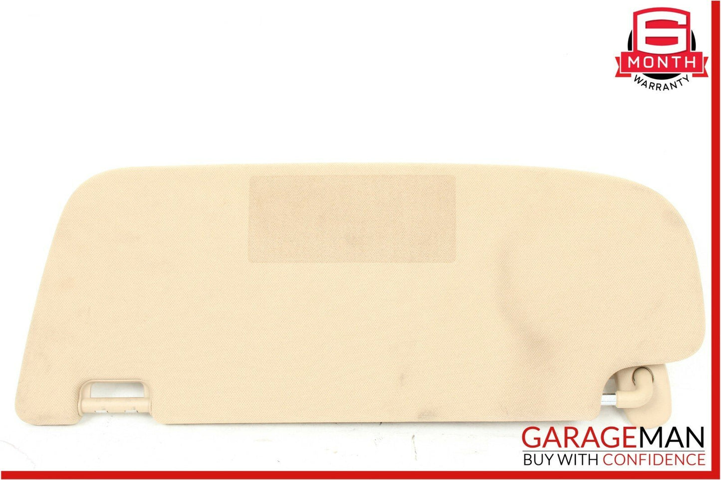 07-13 Mercedes W221 S550 S65 AMG Front Right Side Sun Visor Shade Suede Brown