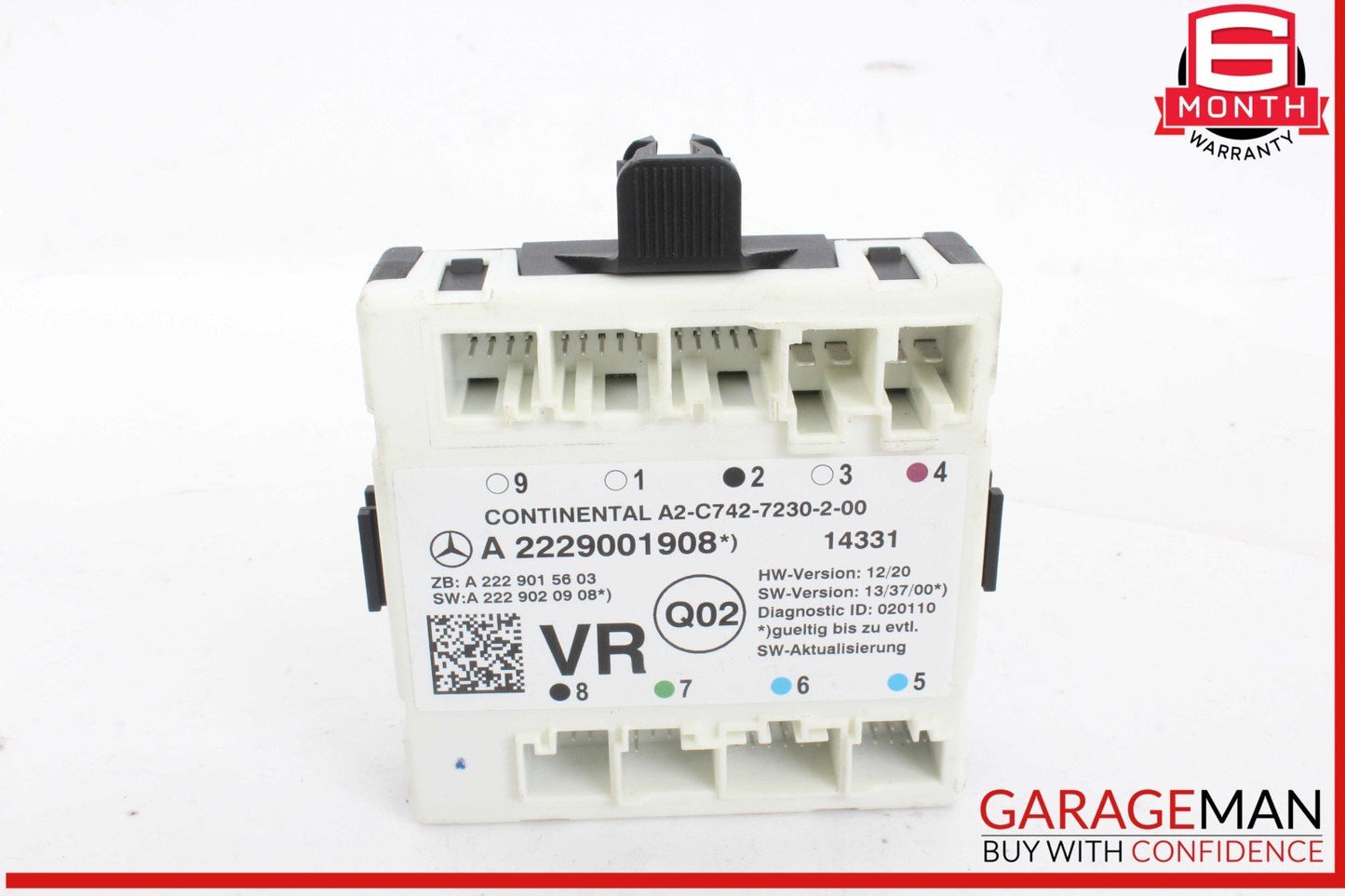 15-20 Mercedes W205 C300 Front Right Side Door Control Module Unit OEM