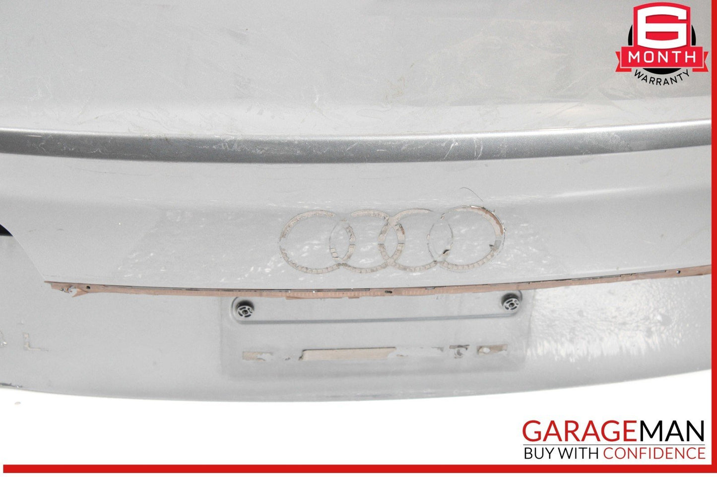 15-18 Audi A8 Quattro S8 Rear Trunk Lid Hatch Tailgate Deck Shell Gray OEM