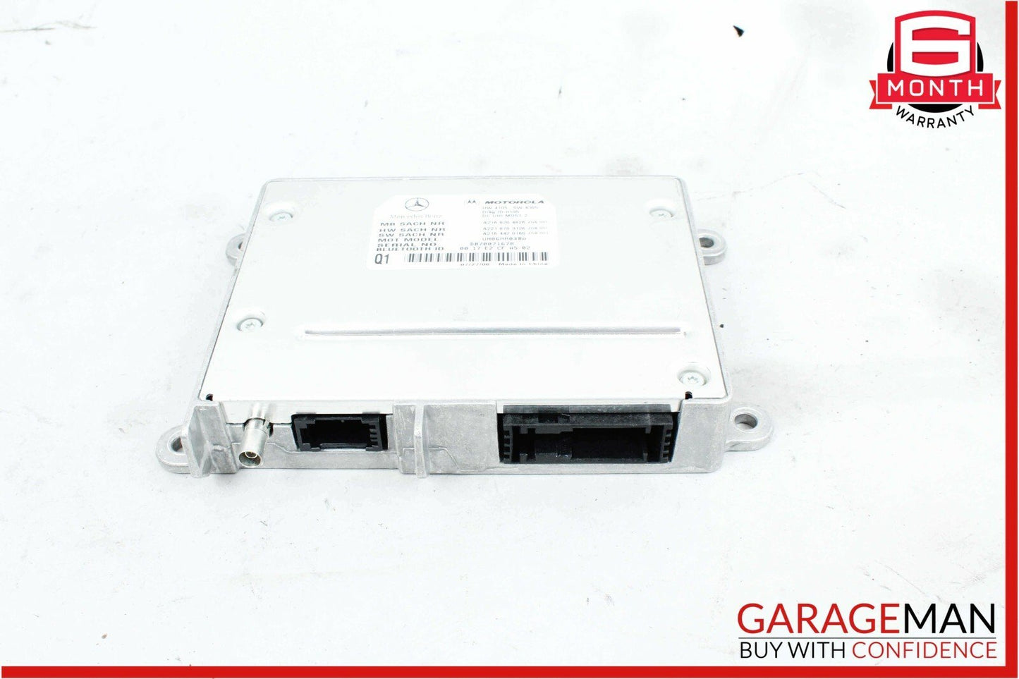 07-09 Mercedes W221 S550 S65 AMG Bluetooth Mobile Cell Phone Control Module OEM