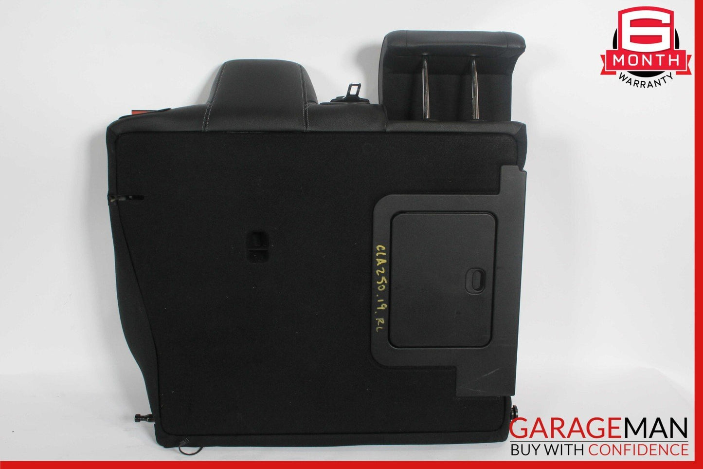 14-19 Mercedes W117 CLA250 Rear Left Top Upper Seat Cushion Cover Assy Black