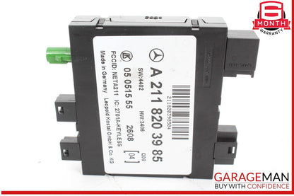 03-11 Mercedes W211 E550 Keyless Go Entry Control Module 2118203985 OEM
