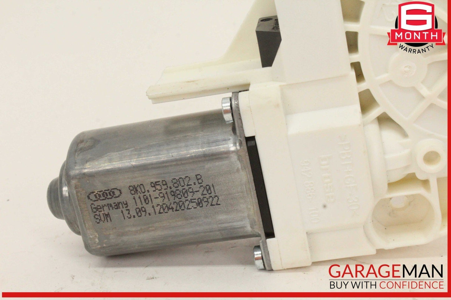 09-18 Audi Q5 SQ5 Front Right Side Window Regulator Motor 8K0959802B OEM