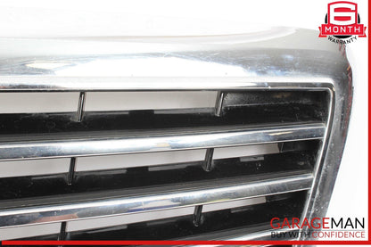 07-09 Mercedes W211 E550 E350 Front Center Bumper Grill Grille Trim Cover Panel