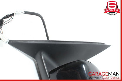 12-14 Mercedes W204 C250 C300 Front Left Side Mirror Door Rear View Black OEM