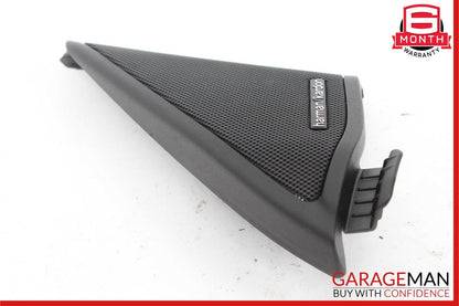 10-16 Mercedes W212 E350 Front Right Side Door Panel Tweeter Speaker Cover Black
