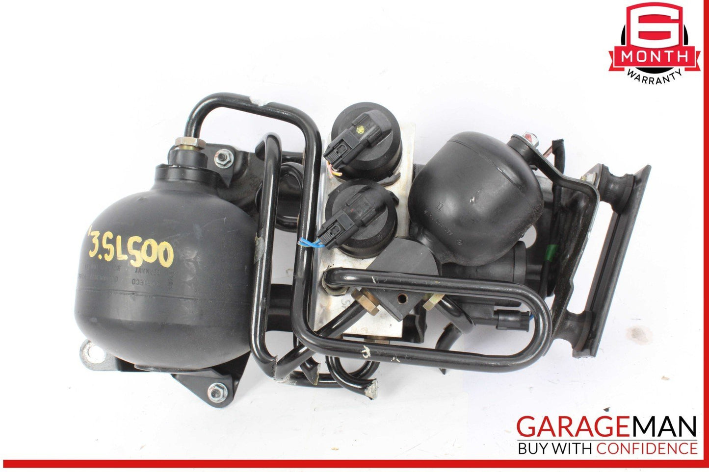 03-06 Mercedes R230 SL500 SL600 Rear Hydraulic Suspension Valve Block Assembly