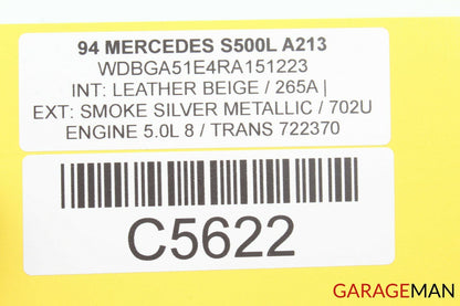 92-95 Mercedes W140 S500 500SEL Communication Phone Control Module 187182162 OEM