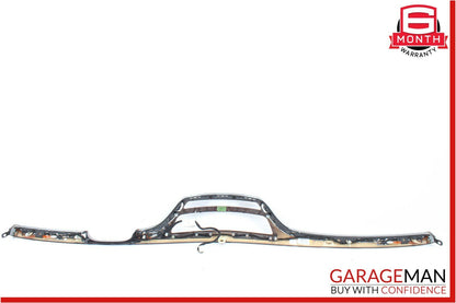 07-09 Mercedes W221 S550 Front Center Dashboard Trim Panel Bezel Cover Wood