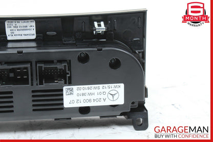 12-14 Mercedes W204 C250 AC A/C Heater Climate Temperature Control Switch Beige