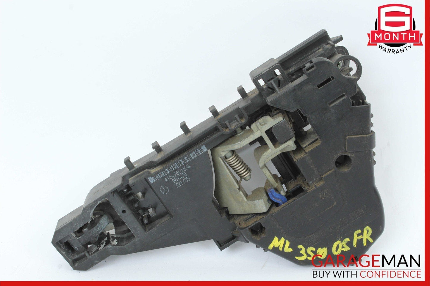 06-13 Mercedes W164 ML350 ML500 Front Right Exterior Door Handle Keyless Go OEM