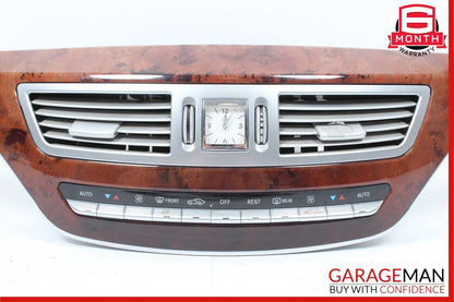 07-09 Mercedes W221 S550 Dash Board Dashboard Center Bezel Trim Cover Panel OEM