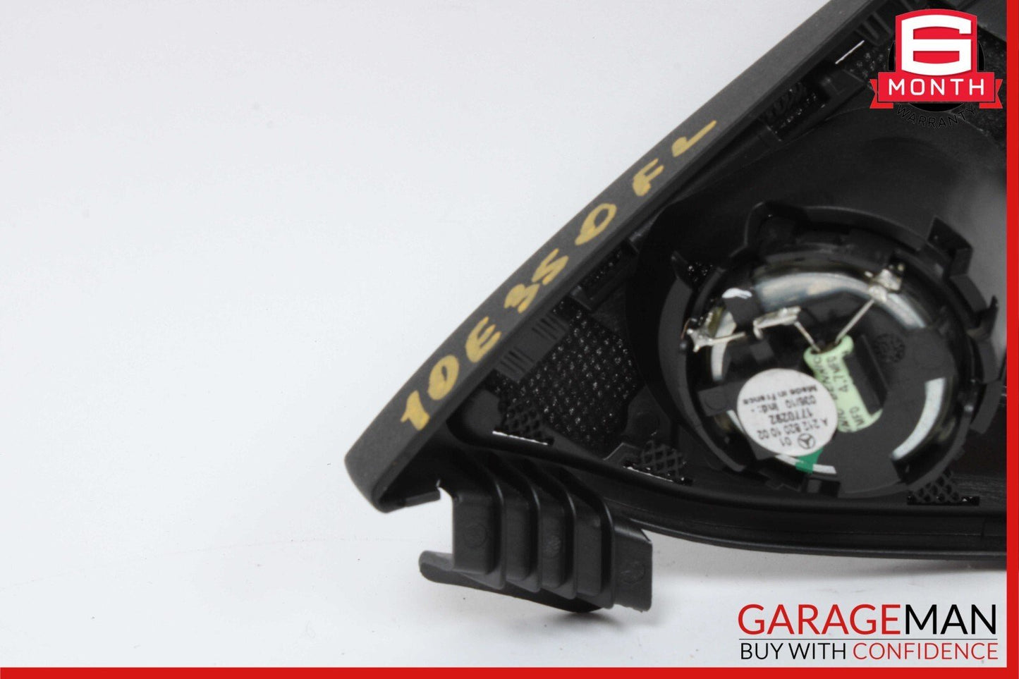 10-16 Mercedes W212 E350 E400 Front Left Door Panel Tweeter Speaker Cover Black