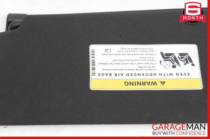 10-16 Mercedes W212 E350 E250 Front Right Passenger Side Sunvisor Sun Visor OEM
