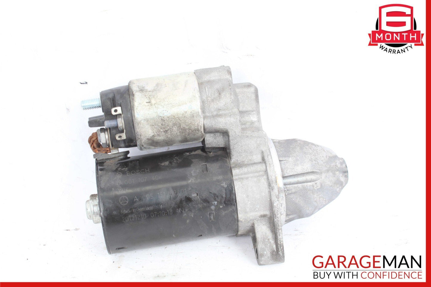 12-15 Mercedes R172 SLK250 C300 C350 GLK350 Bosch Engine Starter Motor Unit OEM
