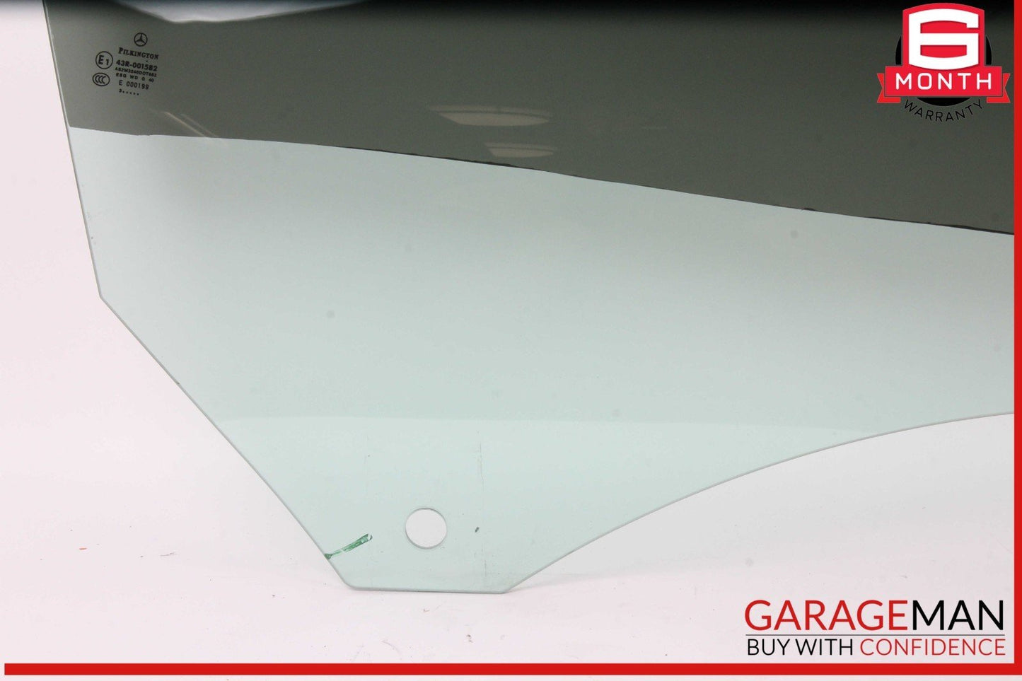 12-20 Mercedes R172 SLK250 Front Right Passenger Side Door Window Glass OEM