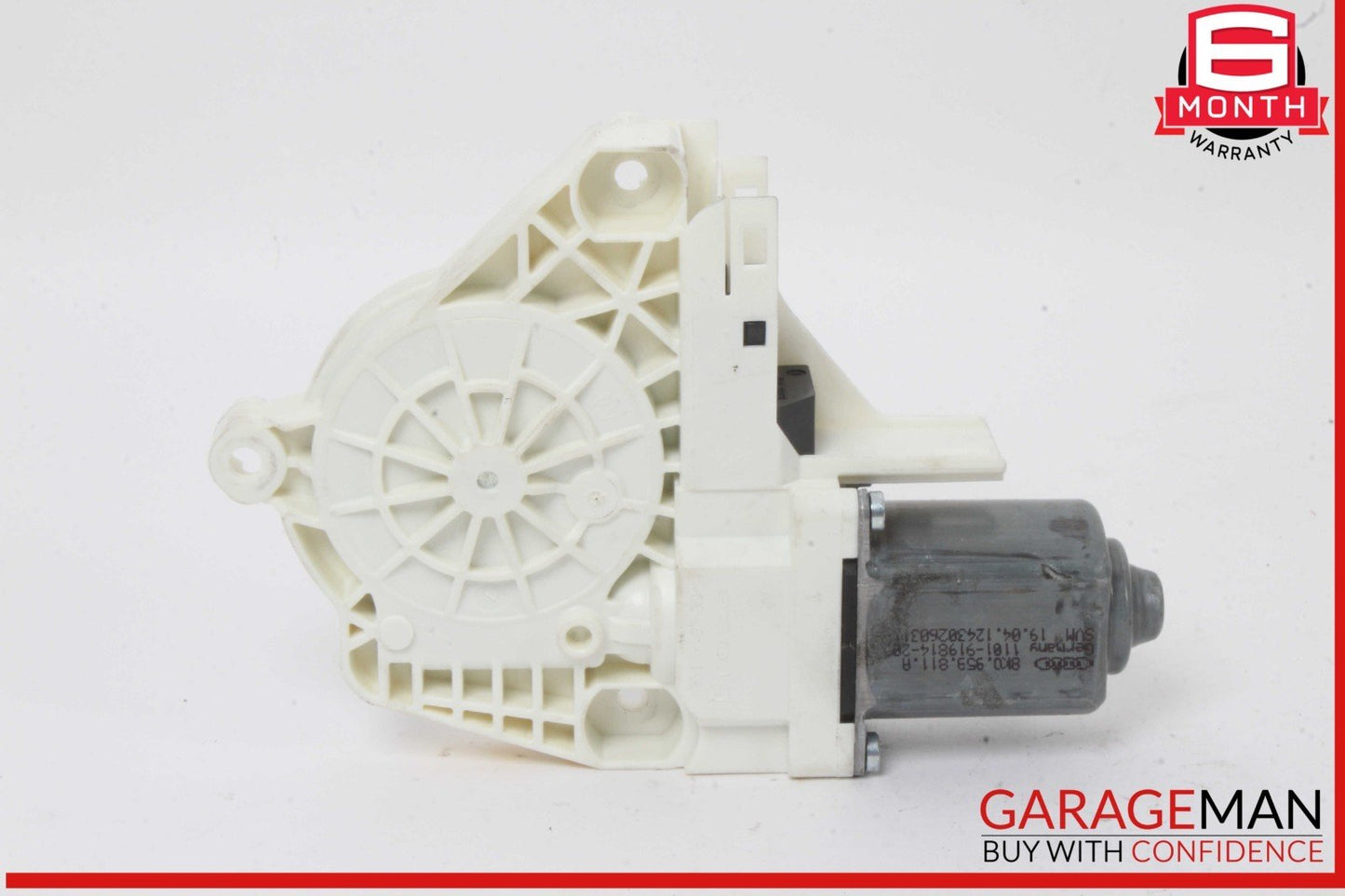 11-18 Porsche Cayenne 958 Rear Right Side Door Window Regulator Motor Unit OEM