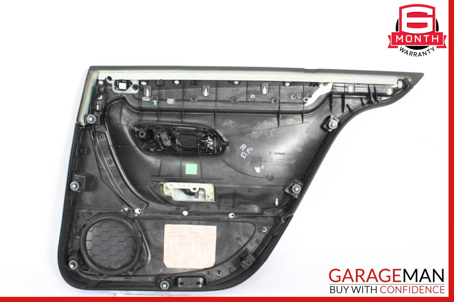 13-17 Volkswagen CC Rear Left Driver Side Interior Door Panel OEM
